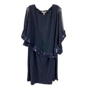 DB Established 1962 Women's Navy Blue Evening Dress